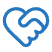Heart handshake
